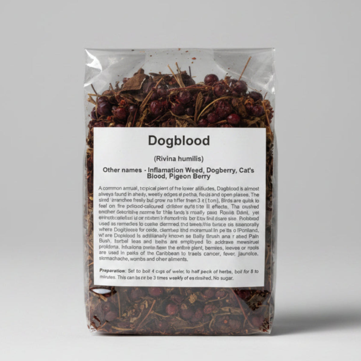 DOGBLOOD 18g (RIVINA HUMILIS)