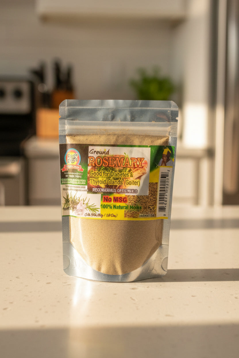 GROUND ROSEMARY 50g (ROSEMARINUS OFFICINALIS)